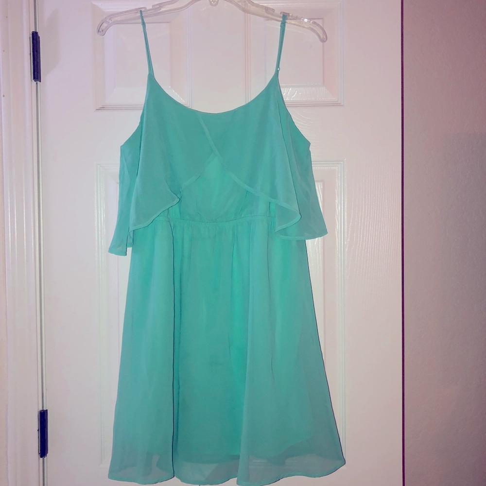 Mint Green Dress